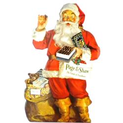 Advertising Die-Cut Santa