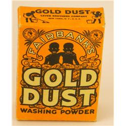 Fairbanks Gold Dust Free Sample, 1939, Unopened & Full