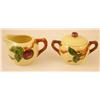 Image 2 : Franciscan Ware Apple Pattern Cream & Sugar Set