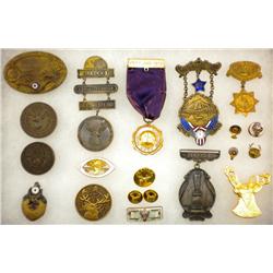 20 Pieces of Miscellaneous Elks Memorabilia