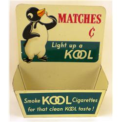 KOOL Cigarettes Matchbook Holder w/ Penguin