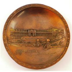 1904 St Louis World's Fair Metal Souvenir Tray