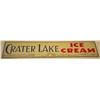 Image 1 : Crater Lake Ice Cream Sign / Banner