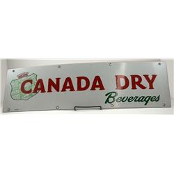 Porcelain Canada Dry Sign