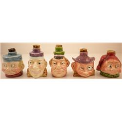 Whiskey Jugs, Small Decanters