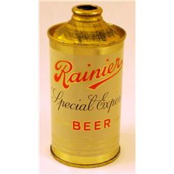 Rainier Special Export Cone-Top Beer Can