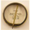 Image 2 : P & O Canton Plows Celluloid Pinback Button