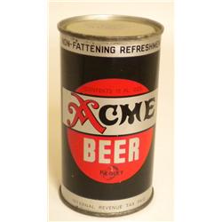 Acme Beer Keglet Opening Instruction Can