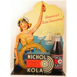 Nichol Kola Bottle Display with Bottle