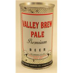 Valley Brew Pale Beer 12 oz Flat-Top Beer Can