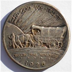 1926 Oregon Trail Commemorative Silver Half Dollar