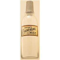 Label Under Glass Syrup Back-Bar Bottle
