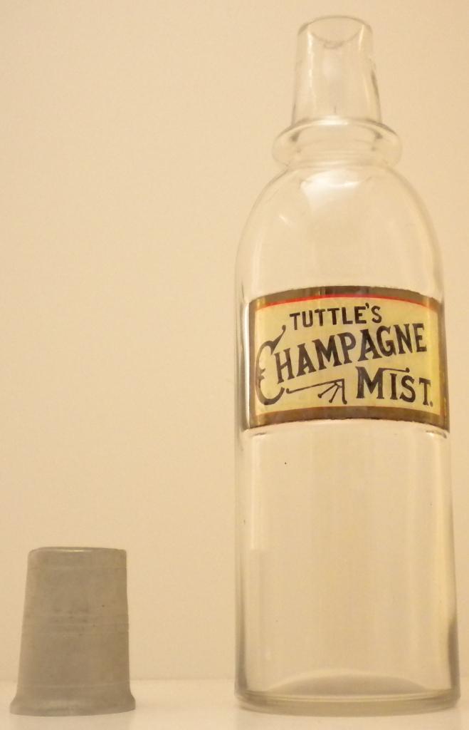 Label Under Glass Syrup BackBar Bottle