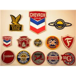 Vintage Automotive and Gasoline Uniform Patches