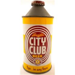 Schmidt's City Club Beer Cone-Top Can