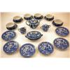 Image 8 : 25-Piece Child's Flow Blue Tea Set