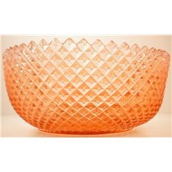 Miss America Pink Bowl by Anchor Hocking
