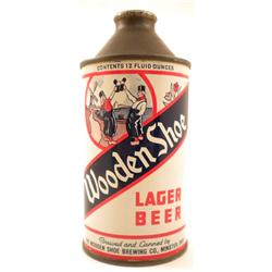 Wooden Shoe Lager Beer Cone-Top Can