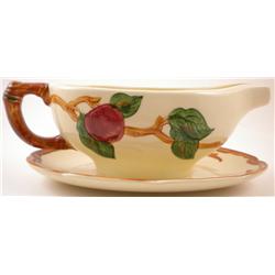 Franciscan Ware Apple Pattern Gravy Boat
