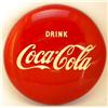 Image 1 : 16" Coke Button Sign, Hard-to-Find Size