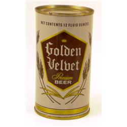 Golden Velvet Flat-Top Beer Can, California