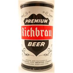 Premium Richbrau Flat-Top Beer Can