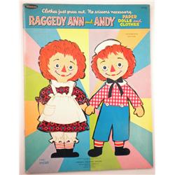 Raggedy Ann & Andy Paper Doll Book
