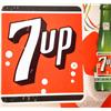 Image 3 : 7Up Die-Cut Santa Store Display, 1964