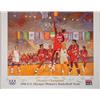Image 1 : 1996 Olympics Bart Forbes Womens Basketball Poster