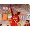 Image 2 : 1996 Olympics Bart Forbes Womens Basketball Poster