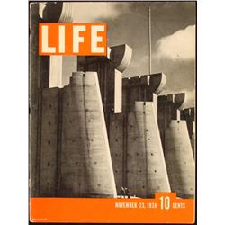 Inaugural Issue 1st LIFE Magazine November 23, 1936