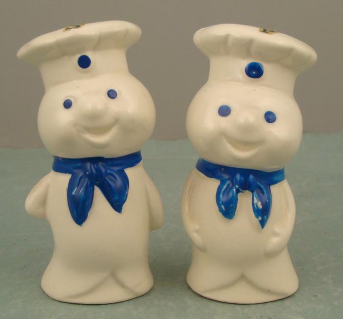 Pillsbury Doughboy Salt And Pepper Shakers