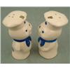 Image 2 : 2 Pillsbury Doughboy Vintage Ceramic Salt Pepper Shaker