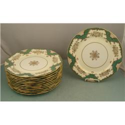 12 Pc Set Noritake China Dinner Plates Vintage 1950s