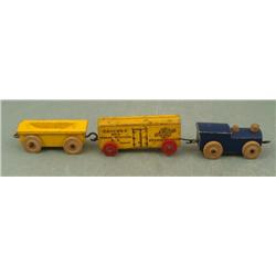Chicago & North Western RR Antique Wooden Toy Train