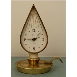 Swiza Mid Century Modern Vintage Swiss Candle Clock