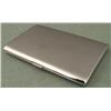 Image 1 : Vintage 1941 Art Deco Stainless Cigarette Case Oc Japan
