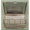 Image 3 : Vintage 1941 Art Deco Stainless Cigarette Case Oc Japan