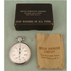 Gallet Vintage Stop Watch Meylan Jules Racine in Box