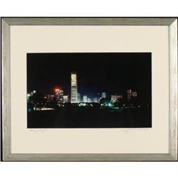 Mary Jeanne Lawrence Chicago Skyline Photograph Framed