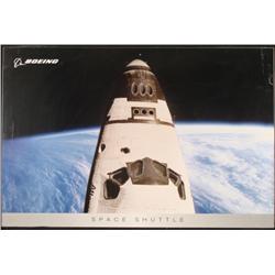 Boeing Space Shuttle Atlantis 747 Airplane Poster
