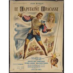 Le Capitaine Fracasse Orig Huge Movie Poster J Marais