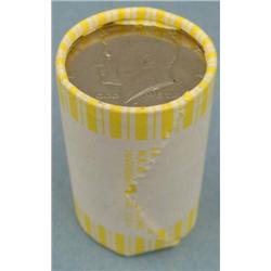 1 Bank Wrapped Roll 1972-D Kennedy Halves Half Dollars