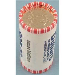 1Gem Unc Bank Roll 2007 P Madison Presidential Dollars