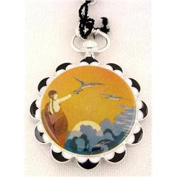Deco Art to Wear Erte Mens Pocket Watch