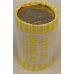 1996 P Bank Roll Kennedy Halves Half Dollar 20 Coins