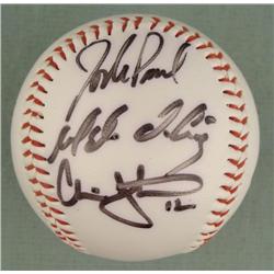 Ordonez, Paul, Johnson 2001 White Sox Signed Baseball
