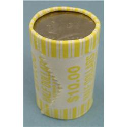 1 Bank Wrapper Roll 1995-D Kennedy Halves Half Dollars