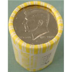 1999 P Bank Wrapped Roll Kennedy Halves Half Dollars