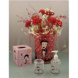 Betty Boop Bathroom Accessories Flower Vase